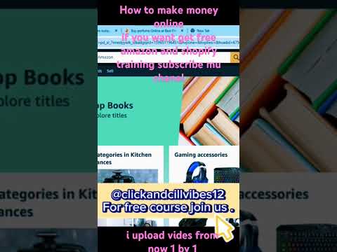 Make money online we give you training  join my chanel#ecommerce #amazon #freecourse #onlineearning