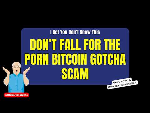 How to Protect Yourself from the Terrifying Porn Bitcoin Scam!