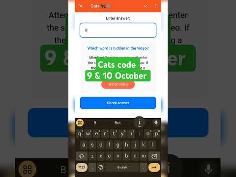 Make money online for free code | cats code | cats code 9 & 10 October #cats #catscode #catsupdate