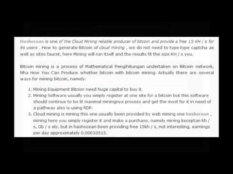 tutorial cloud mining bitcoin hashocean paying trusted since 2012