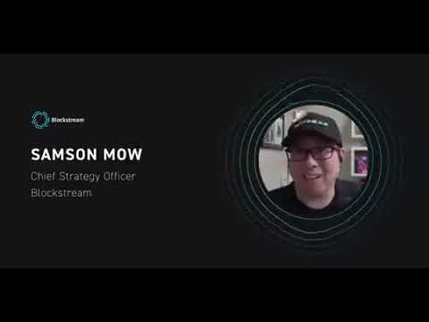 Bitcoin mining is infinitely sustainable."- Samson Mow