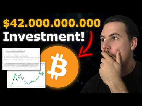 Unfassbarer Plan: Er will ALLE neuen Bitcoin für 3 Jahre KAUFEN!