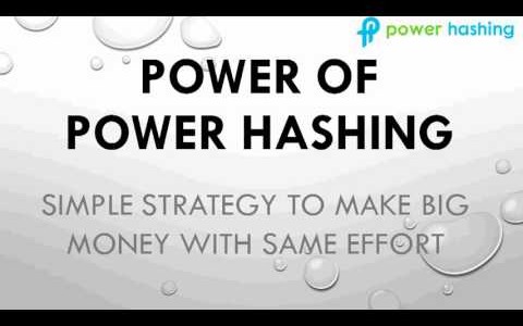 Power Hashing  Simple Steps to make Big Money with same efforts Bitcoin English