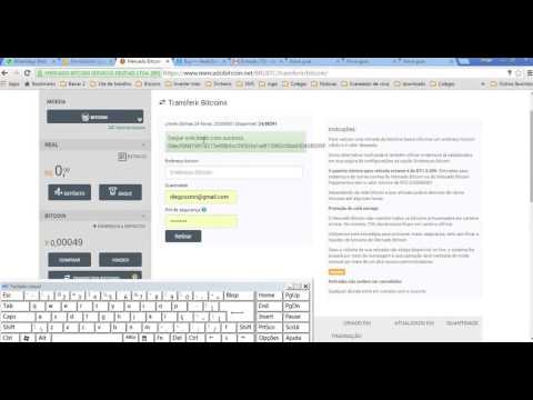 Transferindo Bitcoin pro HashOcean