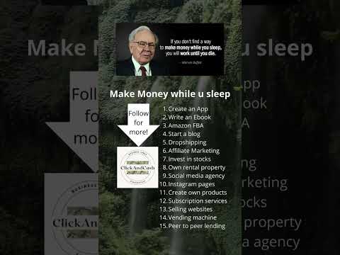 Make money while you sleep, you can make money online selling digital products with your smart phone