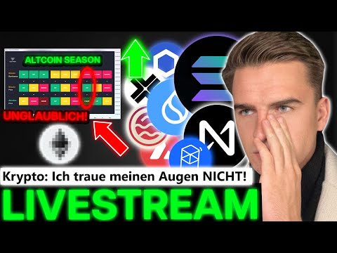 Krypto: ALLES wirklich ALLES beginnt zu PUMPEN!
