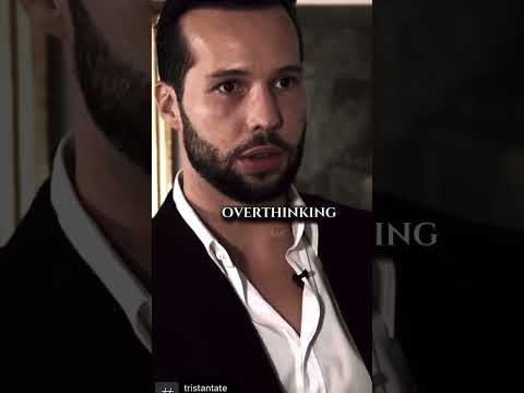 Tristian Tate on overthinking #motivation #makemoneyonline #fyp