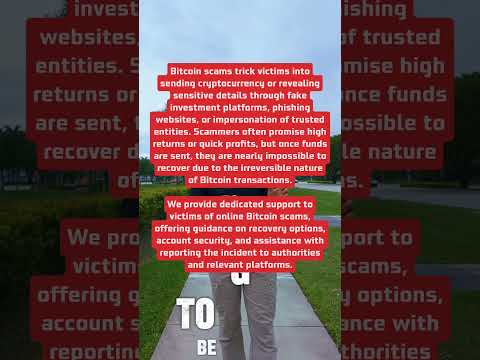 A Fight Against Online Bitcoin Scams. #scammer #biticon #onlinesafety #support #scamalesrts