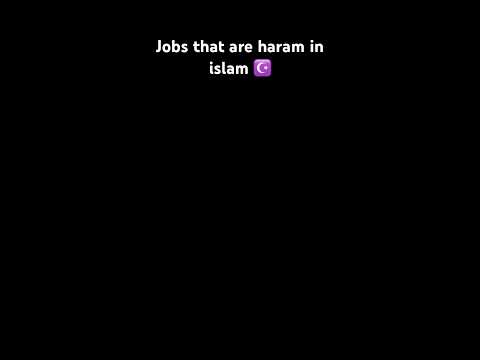 10 haram jobs in islam ☪️ #islamicshorts #job #islam #islamicshorts  #working #bank #bitcoin #casino