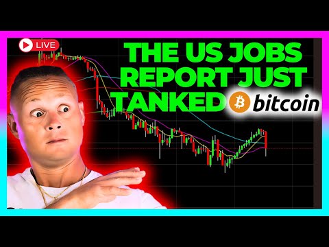 LIVE Wolfer Briefing | Key Point For BITCOIN! | BTC Falling On Jobs Report DATA!