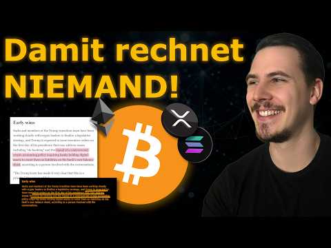 Krypto: $5 Mio. pro Bitcoin Plan durch Bullishe Trump-ENTHÜLLUNG!