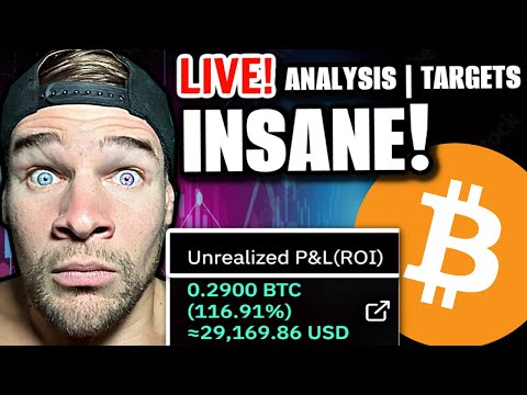 LIVE INSANE BITCOIN PUMP!!!!  THIS IS THE BIG MOMENT! (CRYPTO TRADING & ANALYSIS!)