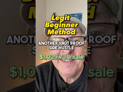 Easy beginner method to make money online ￼