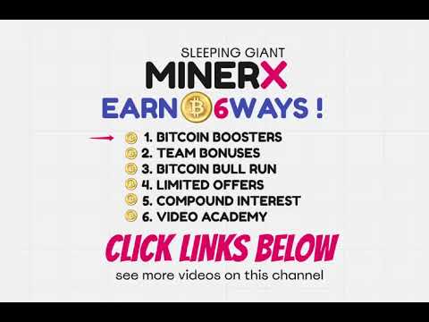 MINERX MINER X - EINE BOTSCHAFT DER HOFFNUNG - KI BITCOIN MINING GEWINNE - TOP TEAM ROB BUSER