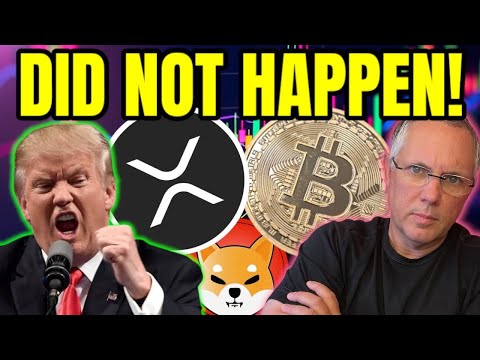 CRYPTO MARKET IS DOWN! TRUMP'S FIRST DAY IN OFFICE! WHAT NOW CRYPTO HOLDERS! CRYPTO NEWS!