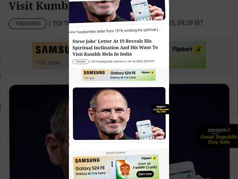 The Hidden Spirituality of Steve Jobs