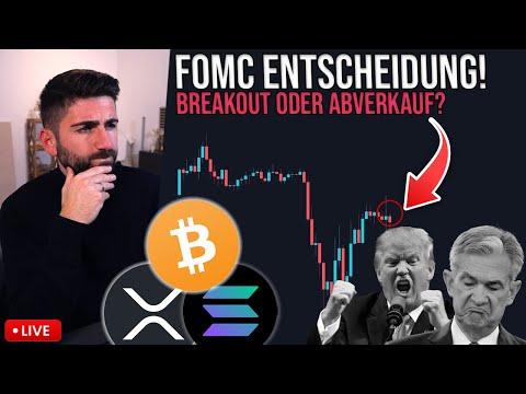 Krypto: ZINSSCHOCK? FOMC Zinsentscheidung Januar 2025 | Bitcoin Live Reaktion