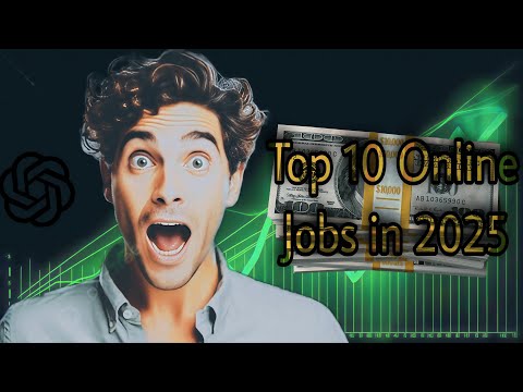 Top 10 online jobs in 2025 SUBSCRIBE #billionaire #bitcoin #facts #hustle #money