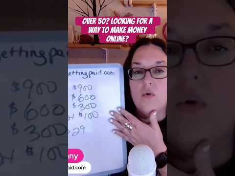 Over 50? Looking for a Way To Make Money Online?