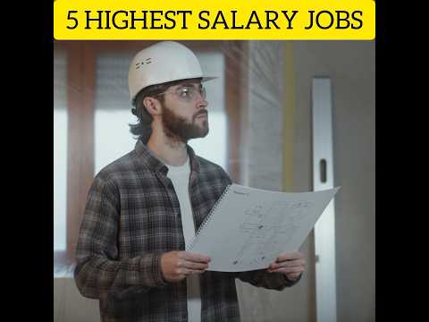 5 Highest Salary Jobs #shorts #viralvideo #youtube