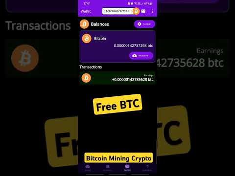 Bitcoin Mining (Crypto Miner) || Free BTC