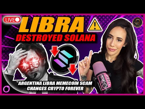 MASSIVE CRYPTO SCANDAL (Argentina LIBRA Memecoin SCAM DESTROYS SOLANA)