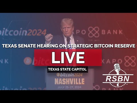 LIVE REPLAY: TX Senate Advances Trump’s Agenda with Hearing on Strategic Bitcoin Reserve - 2/18/25
