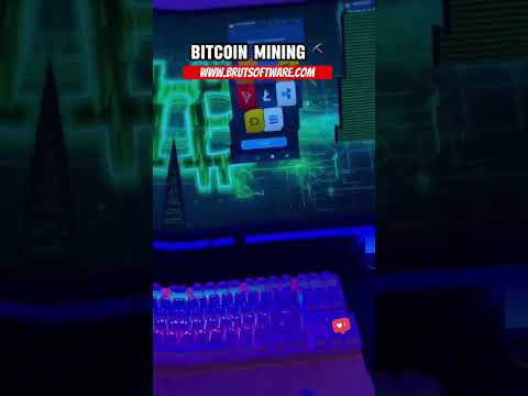 BrutSoftware for Bitcoin Mining 2025 #bitcoin #cryptocurrency #money #mining #crypto #cryptomines