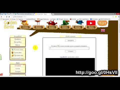Заработок в интернете с Golden Birds!1