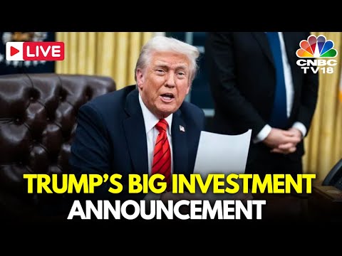 LIVE: President Trump Makes Investment Announcement as He Prepares Speech to Congress | USA | N18G