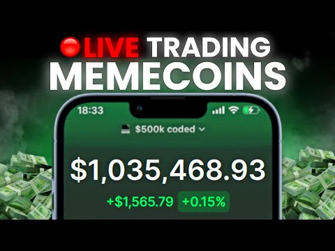 [LIVE] 1 SOL TO $1M CHALLENGE DAY 12 | TRADING MEMECOINS