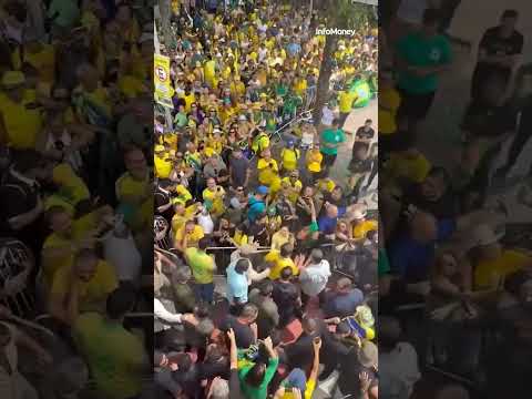 BOLSONARO CHEGOU NA MANIFESTAÇÃO #investimentos #noticias #criptomoedas #bitcoin #news #bolsonaro