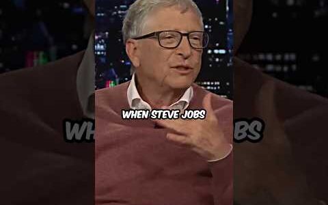 How Steve Jobs made fun of Bill Gates for his poor UI design skills #stevejobs #billgates