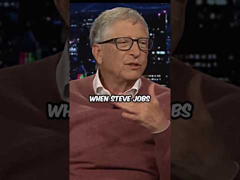 How Steve Jobs made fun of Bill Gates for his poor UI design skills #stevejobs #billgates