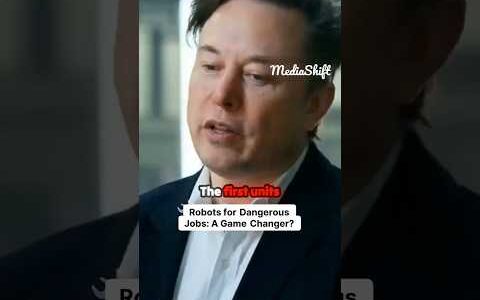 🤖⚡ Robots for Dangerous Jobs – A GAME CHANGER? Elon Musk at TED! 🚀