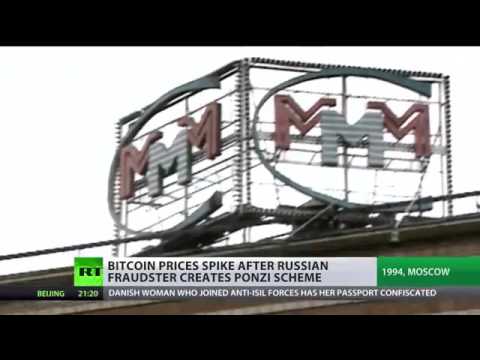 Bitcoin spikes as Russia Sergey Mavrodi starts MMM Global Ponzi scheme in China RT News