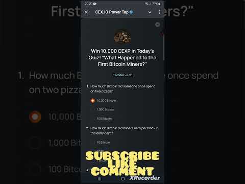 CEX.IO Today's Quiz "What Happened to the First Bitcoin Miners?" Answers PART 2