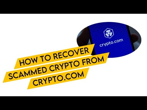 How to Recover Scammed Crypto From Crypto.com | How to get back Stolen Crypto From Crypto.com