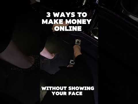 Here are 3 ways to start making money online without showing your face | read the description