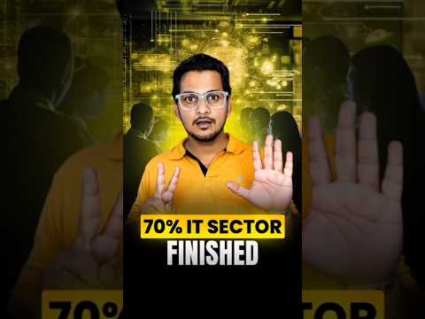 70% IT Sector Jobs will be replaced by AI | AI effect on IT Sector | IT Sector in Danger | #stocks