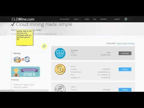 CLD For Mining Coin Bitcoin , Dogi , Calm , Dash , Redd
