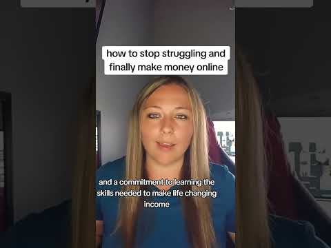 this is how to stop struggling and finally make Money online! #bestsidehustles #workfromhome