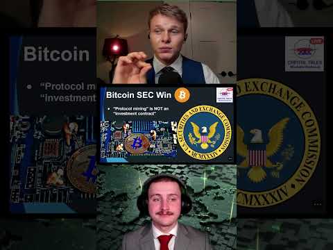 SEC: Bitcoin Mining Is Not a Security