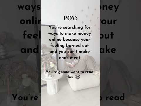 Burned out, broke, and Googling how to make money online at 1am?
