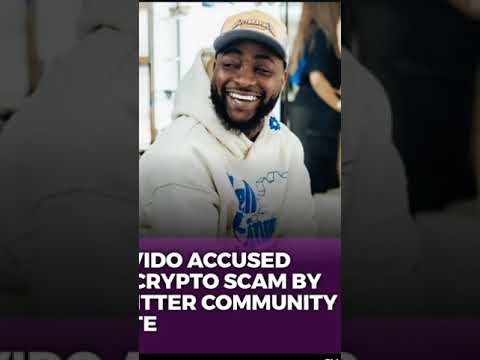 DAVIDO AND NIGERIAN CELEBRITIES CRYPTO SCAM #trendingshorts #davido