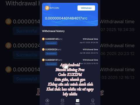 Bitcoin Mining Free App + Android. Code: KUXZPM