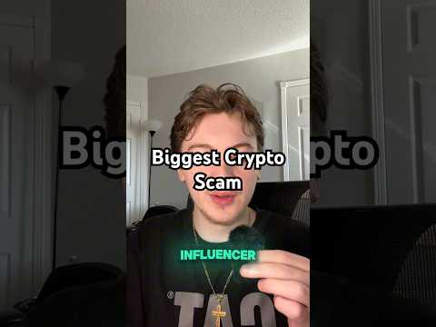 Biggest Scam in Crypto #crypto #trading #stockmarket