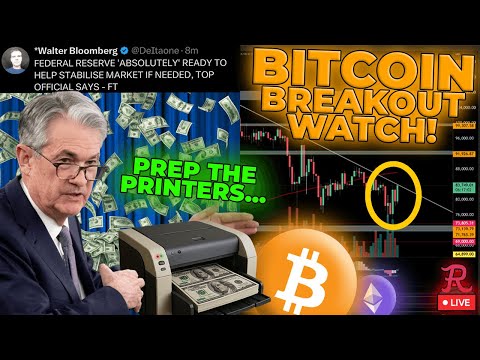 BITCOIN LIVE : BTC MEGA BREAKOUT WATCH, GOLD ALL TIME HIGHS AGAIN, USD MULTI-YEAR LOWS