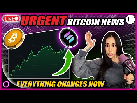 URGENT Bitcoin News That Will Change EVERYTHING! (HBAR & SOLANA News)