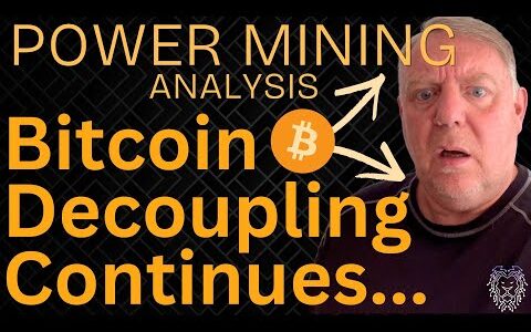 Bitcoin Divergence & Decoupling Continues | Bitcoin Mining Stock News | Bitcoin Price Today | HIVE